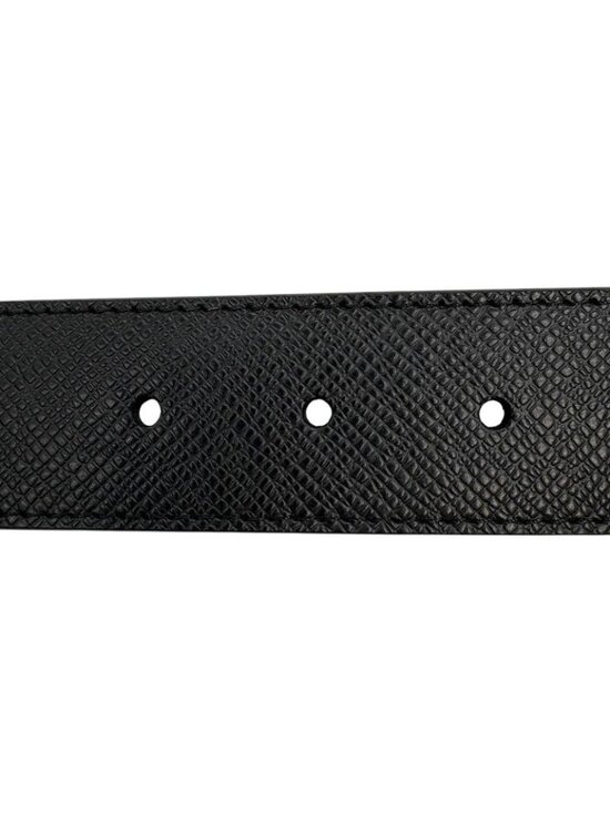 Louis Vuitton Belt Santure M6897 Initials Black 3402 main image 4